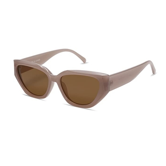 Trendy Cute Cat Eye Polarized Sunglasses for Women Fashion Cateye Sunnies - Picture 4 of 4